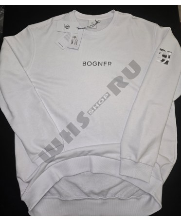 BOGNER мужская толстовка белая